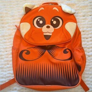 Cute Orange Red Panda Backpack
